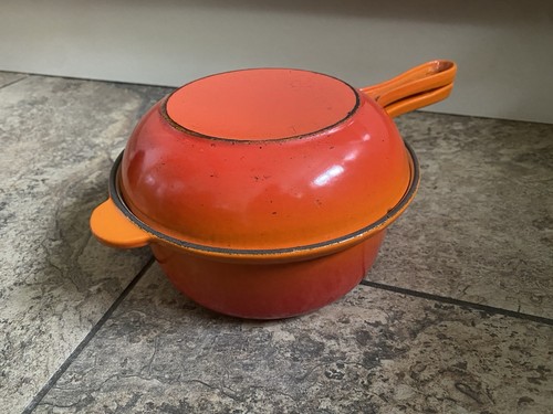 Creuset volcanic orange - le,