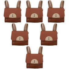  6 Pack Little Bear School Bag Toddler for Boys Shaped Kids Backpack