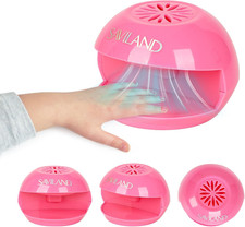Portable Kids Air Nail Dryer: Safe Nail Fan Dryer for Regular Polish Quick Dry M