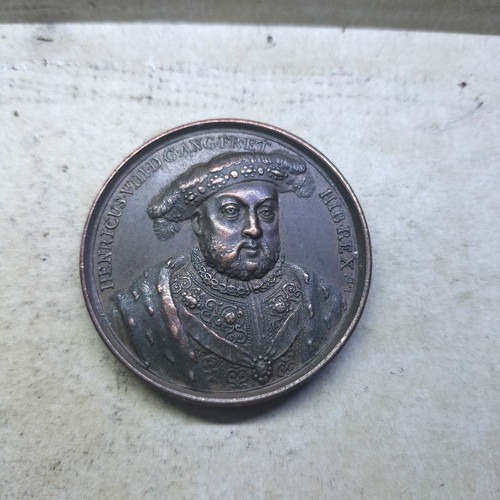 1731 king henry viii medal - 1731,