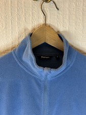 Rohan Blue Microfleece  Size M Full Zip Long Sleeve Outdoor Walking Layer Men’s