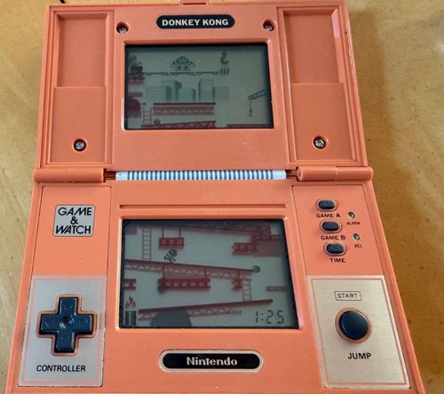 Nintendo game watch donkey - nintendo,