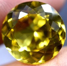 Natural 13.40 Ct Ceylon Yellow
