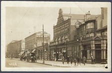 Goldhawk Road, Shepherds Bush  - Johns real photo postcard