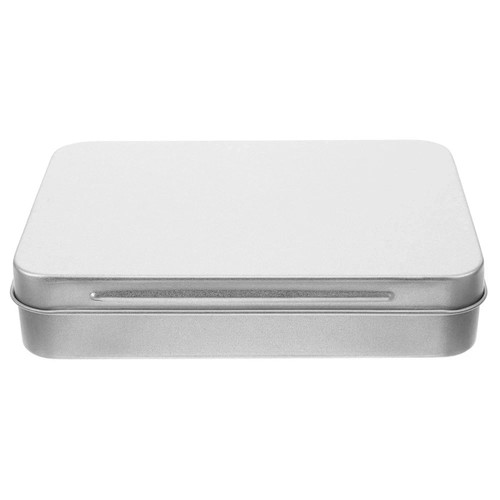 Metal tin box - storage, tins
