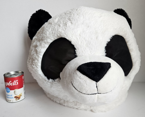 Panda bear costume - panda, head