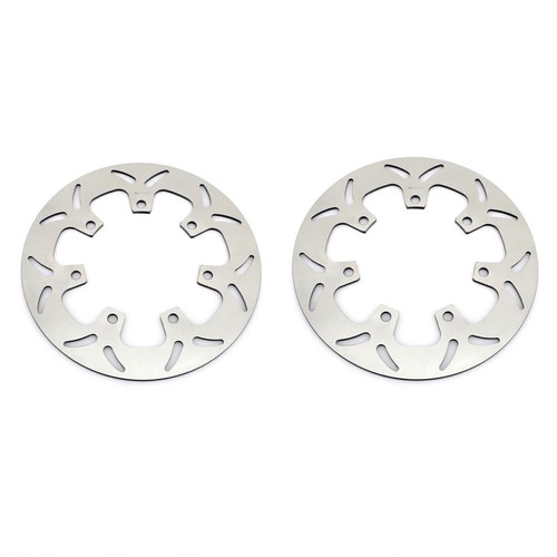Pair front brake discs rotors - brake,