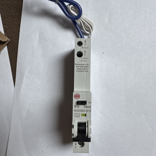 Wylex 16a type rcbo - wylex, 230v