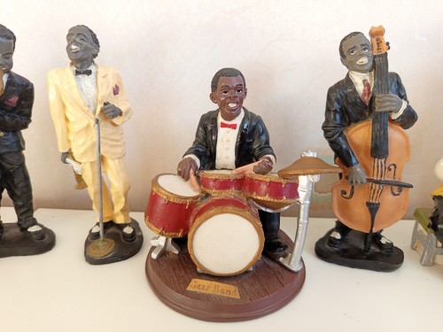 Piece vintage jazz band - piece,