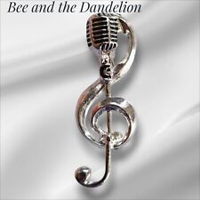 1950s Microphone In A Treble