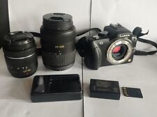 Panasonic Lumix G3 Mirrorless Digital Camera w/ G Vario 14-42 & 45-200mm F/4-5.6