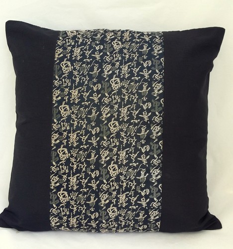 Hand made silk blend cushion - blend,