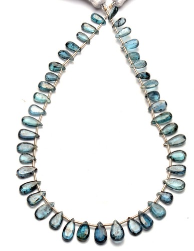 Natural gem green kyanite 8x4 - natural,