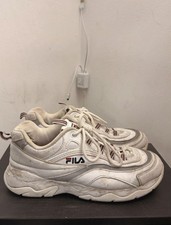 White Retro Fila Ray