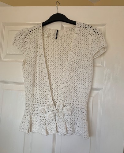 Vintage y2k topshop cream - vintage,