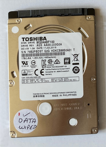 Toshiba mq04abf100 hard - 1,