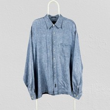 Gant Blue Linen Chambray Shirt