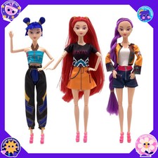 ?Figures Cosplay K-Pop Demon Hunters Dolls: 3-piece set of moveable joint ?