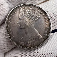 Florin 1849 Victoria Gothic