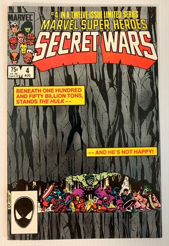 Secret wars nm - #4, vf/nm