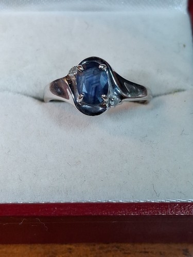 14k white gold blue - &, ceylon