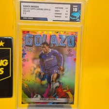 Didier Drogba Chelsea Topps Golazo 21-22 Short Print TFG Graded 10 Slab