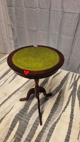 Vintage antique mahogany green - vintage,