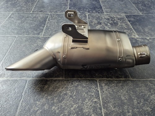 Akrapovic titanium end - end, can