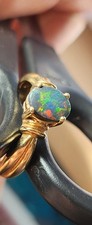 Vintage Australian Black Opal