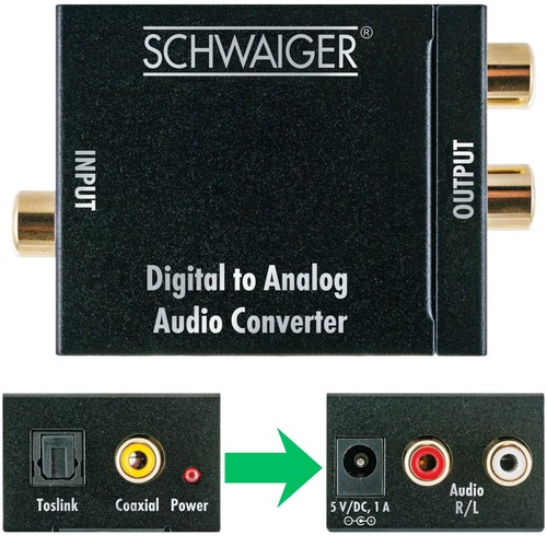 Schwaiger dac audio converter - dac,