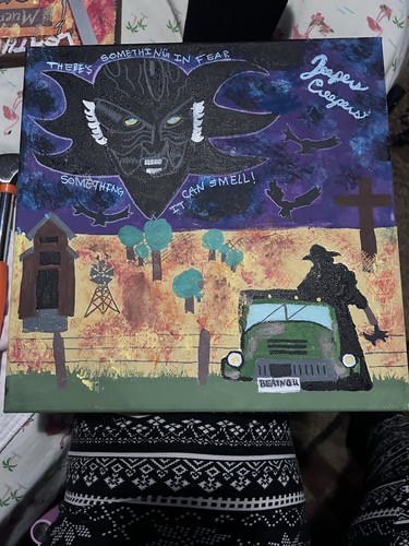 Jeepers creepers painting - jeepers,