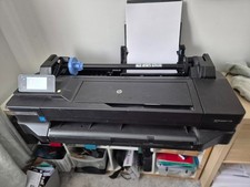 Hewlett Packard Design Jet T120 A1 to A4 plotter for CAD