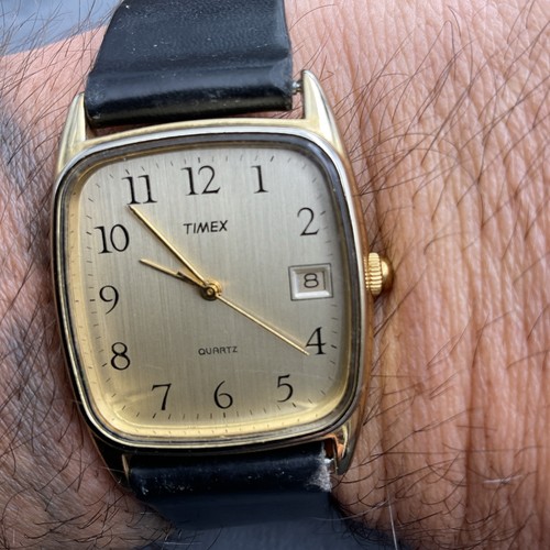 Vintage timex rectangular date - timex,