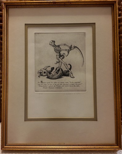 Stan washburn signed etching - washburn,
