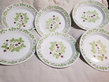 VGC Portmeirion Summer Strawberries 7.2" Single Side Plate Listing - CJD