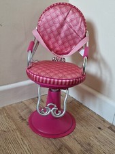 Maison Battat Our Generation Sitting Pretty Salon Chair c2018 Hairdressing Dolls