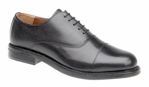 Black leather cadet army - black,