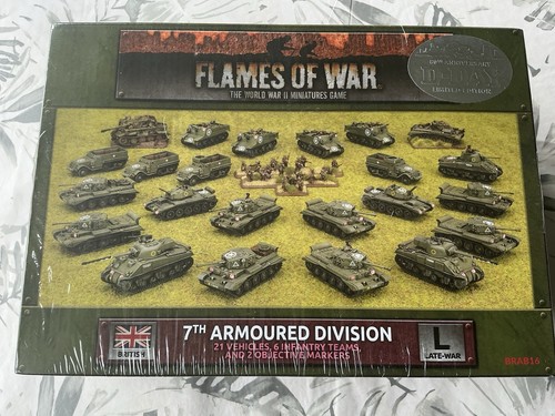 Flames war british 7th - war,