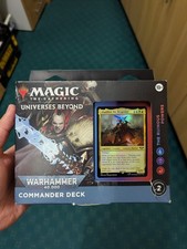 MTG Warhammer 40k Universes Beyond Commander Deck, Ruinous Powers, New Sealed