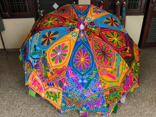 Indian garden umbrella outdoor - garden,