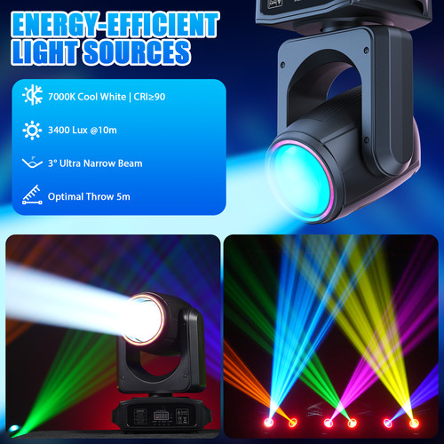 200w gobo moving - 200w, head