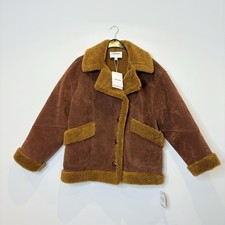 Topshop Brown Camel Faux