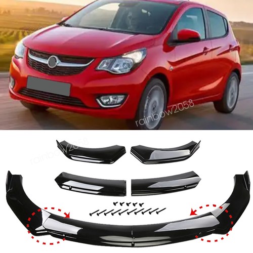 Black front bumper lower - black,