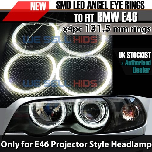 Bmw white xenon smd angel - angel, eyes