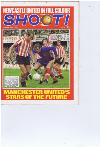 1970 shoot football magazines - shoot,