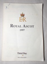 Royal Ascot Race Card Third