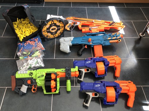 Nerf gun bundle bullets - nerf,