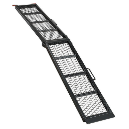 Steel mesh folding - mesh, loading