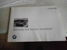 BMW 3-SERIES E36 316 318 320 325 SALOON COUPE CABRIO ORIG SERVICE RECORD BOOKLET
