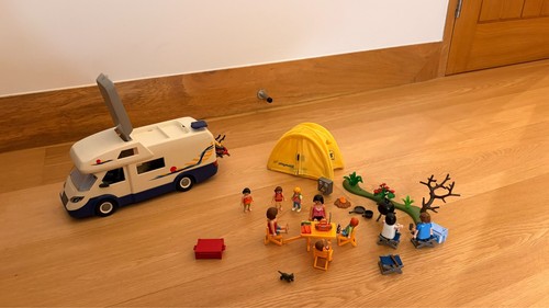 Playmobil campervan set - campervan, see